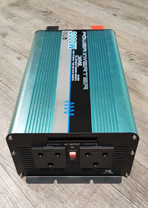 Devel GD-6238 2000Watt 12v DC to 220v c Pure Sine Inverter - Clean and Stable Power for Sensitive Electronics