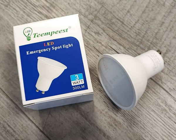 Buy 10, Get 1 Free - 3Watt Smart Rechargeable Emergency LED Downlight Bulb