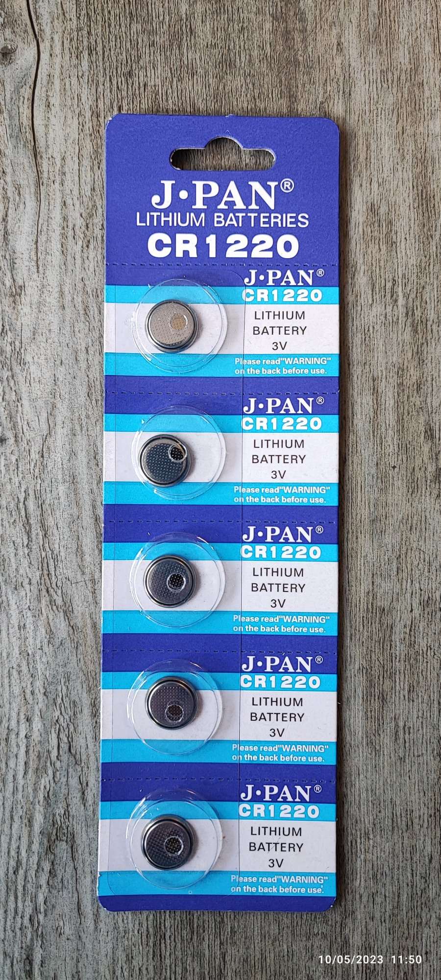 Get a Great Deal on the CR1220 3v Lithium Button Battery - Limited Stock!