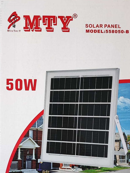 MTY-558050-A 50Watt Solar LED Outdoor Floodlight - Powerful and Energy-Efficient Lighting Solution