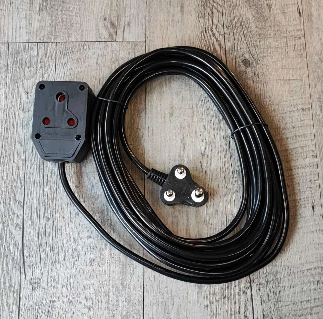 220v 10m Extension Cord With Two-Way Multi-plug - Isixazululo Esilula Nesiguquguqukayo Sezidingo Zakho Zikagesi