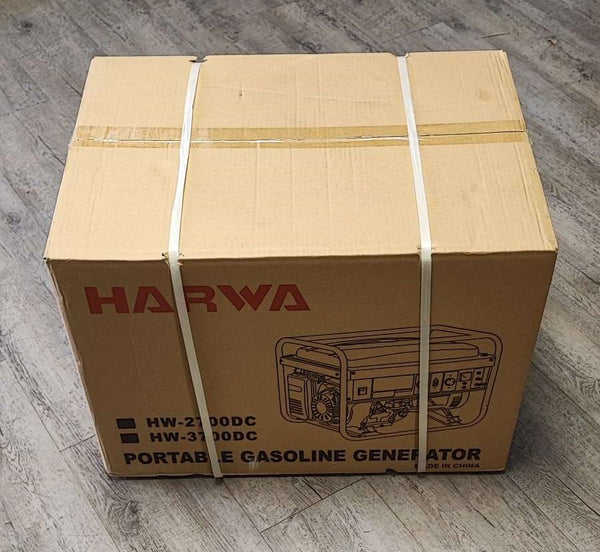 HARWA HW-3700DC 2.5Kw AC220v Output Petrol Generator - Reliable and Efficient Power Solution