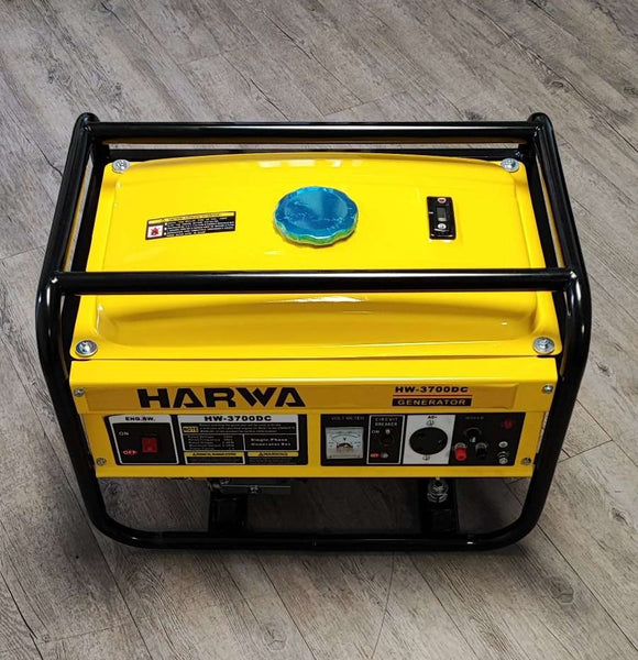 HARWA HW-3700DC 2.5Kw AC220v Output Petrol Generator - Reliable and Efficient Power Solution