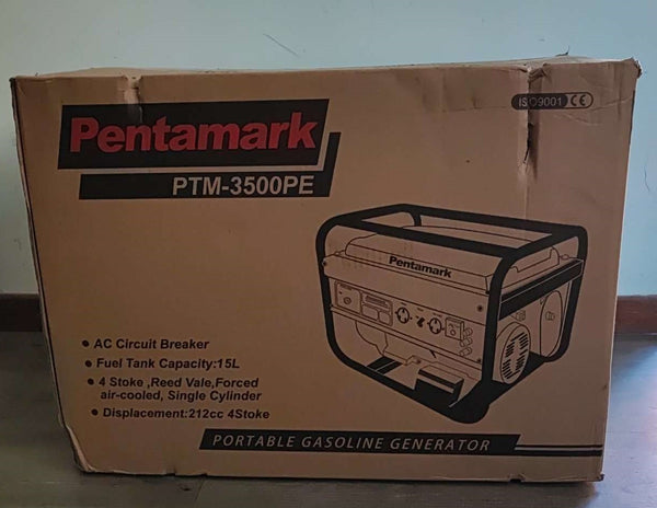 Pentamark PTM-3500PE Portable Petrol Generator - Powerful and Reliable Outdoor Generator