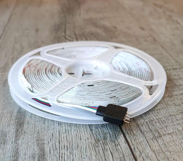 5m Weatherproof RGB LED Light Strip Kit - Versatile and Durable Lighting Solution