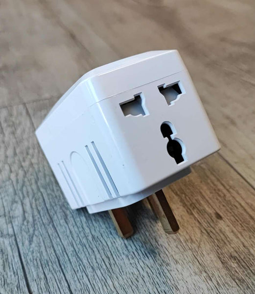 Universal 13Amp 4Way Travel Adaptor - Charge Multiple Devices on the Go