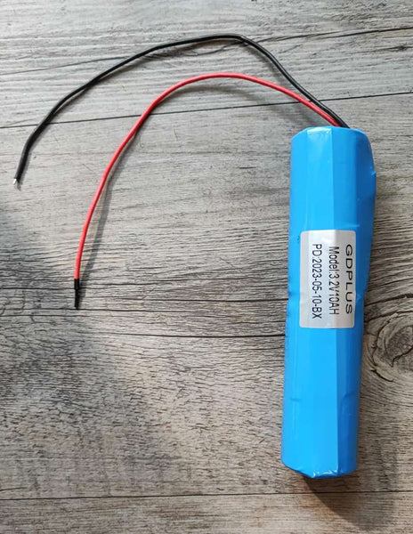 GDPLUS 10ah 3.2v LiFePo4 Battery with BMS - High-Quality Lithium Iron Phosphate Battery