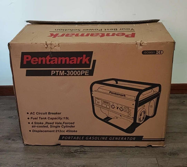 Pentamark PTM-3000PE Portable Petrol Generator - Reliable Power Source for Outdoor Activities and Emergencies