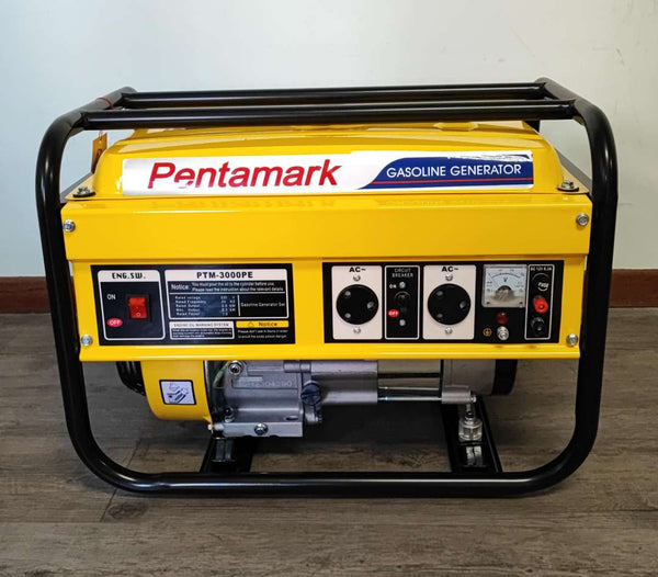 Pentamark PTM-3000PE Portable Petrol Generator - Reliable Power Source for Outdoor Activities and Emergencies