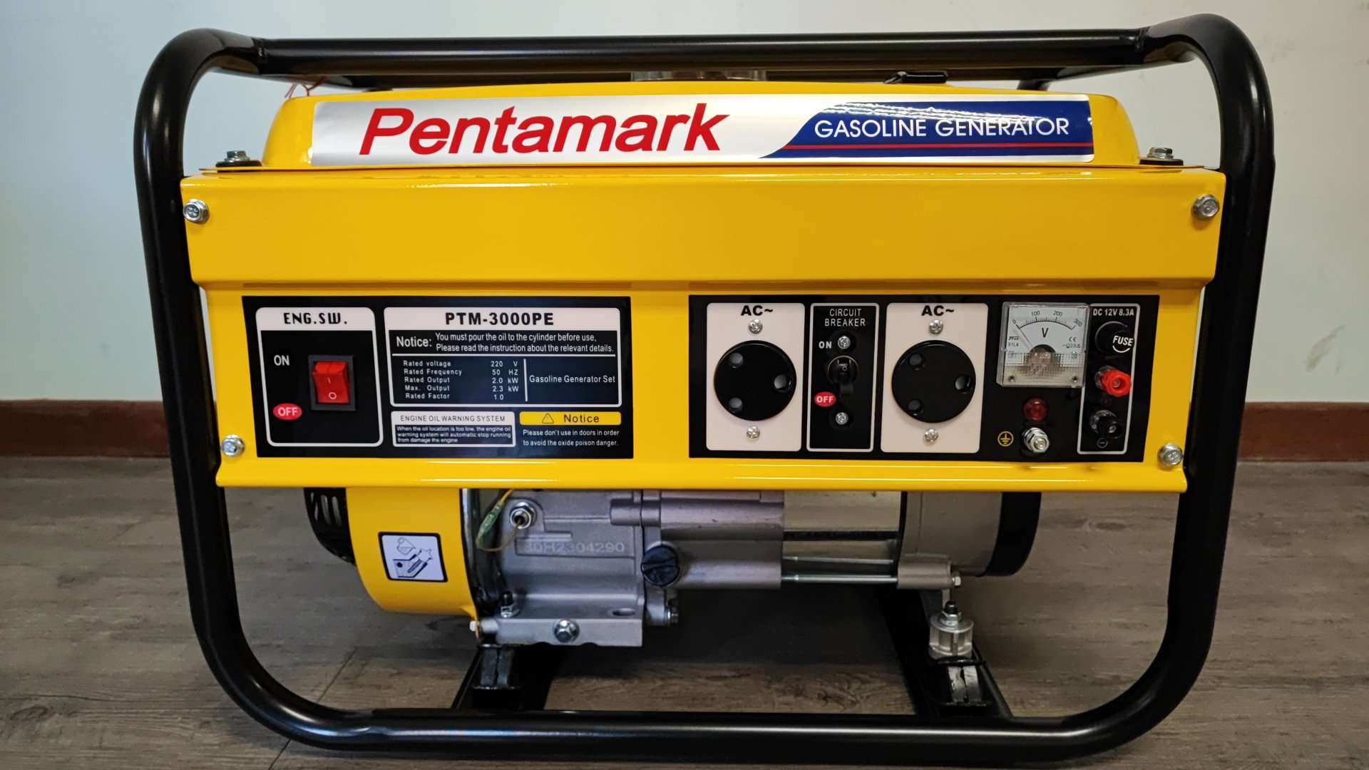 Pentamark PTM-3000PE Portable Petrol Generator - Reliable Power Source for Outdoor Activities and Emergencies