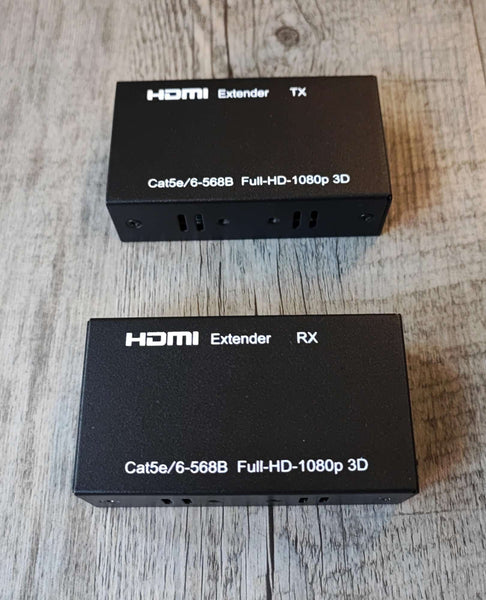 High-Quality 60m HDMI 1080P Over CAT5e/CAT6 Extender | Extend HDMI Signals up to 60 Meters