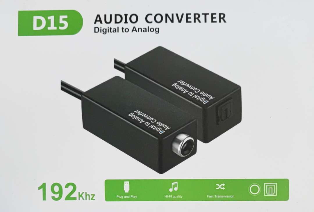 D15 Digital to Analog Audio Converter Kit - High-Quality Converter for Digital to Analog Audio Signals