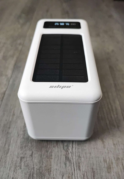 Silipu HUGE CAPACITY 40000mAh 296wh Quad 2.4A USB SOLAR Power Bank and Mobile Phone Charger - Charge Multiple Devices Simultaneously