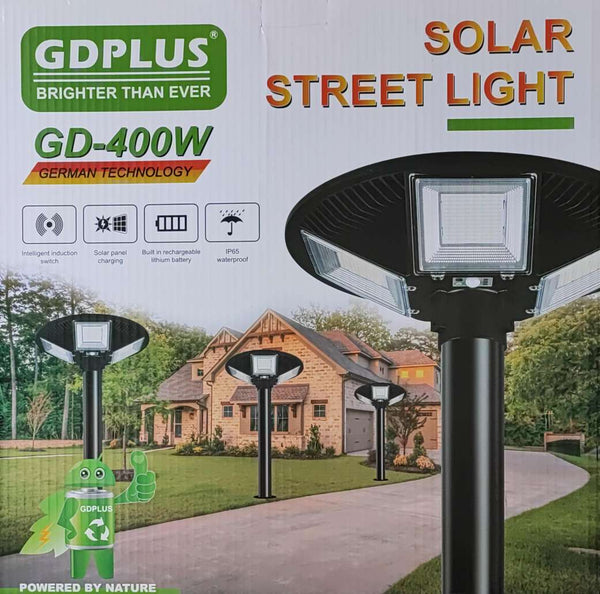 GDPLUS 400Watt Solar Powered LED Walkway Light