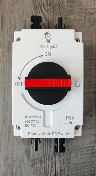 DR Light LONQ-40 40Amp Solar Photovoltaic DC Isolator Switch