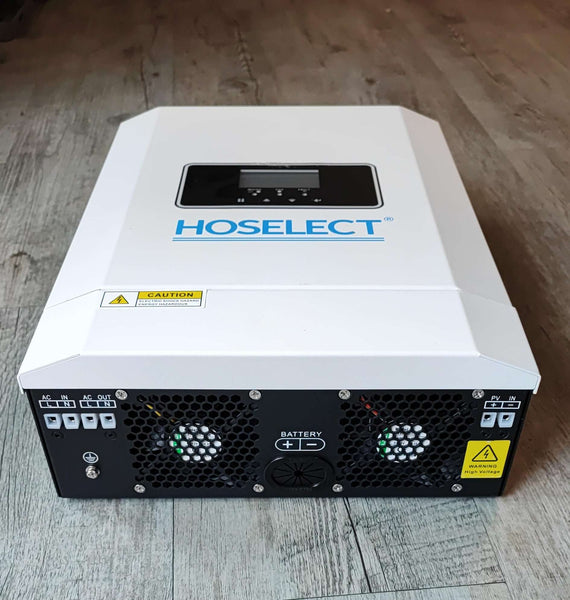 Hoselect  2KVA 1600w12v Pure Sine Hybrid Solar 80Amp PWM Inverter