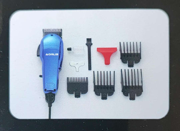 AORLIS 220v Professional Hair Clippers and Trimmer Kit - Salon-Quality Grooming at Home