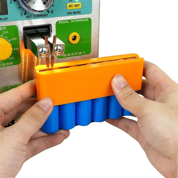 18650 Litium Battery 8 Slot Spot Welding / Soldeer Holder 