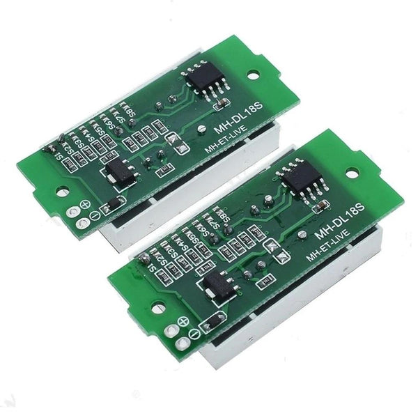 3S 12.6V Lithium Battery Capacity Indicator Module with Blue Display