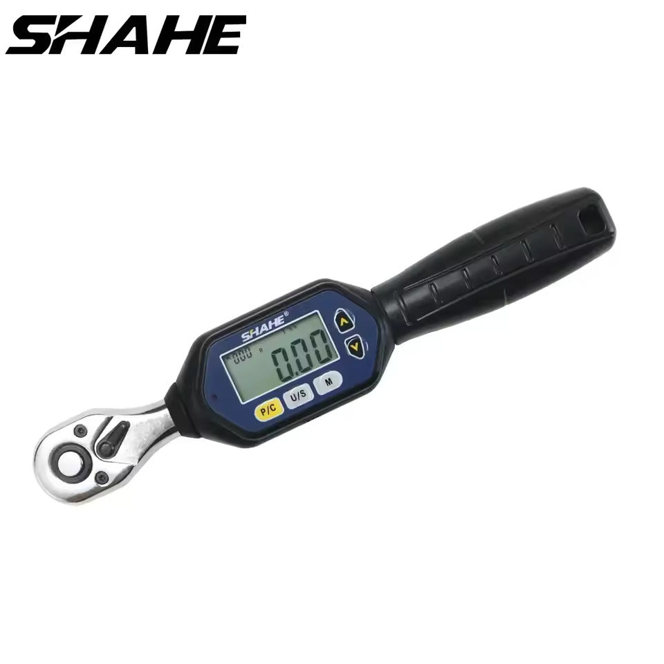 Shahe Mini Torque Wrench 1/4" with Bidirectional Ratchet Head - Electromann SA