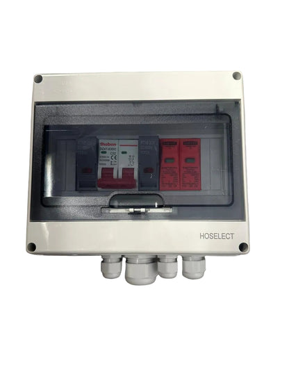 Solar photovoltaic PV DC Combiner Box Surge Lightning Protection 1 input 1 out DC 1000V (10008385)