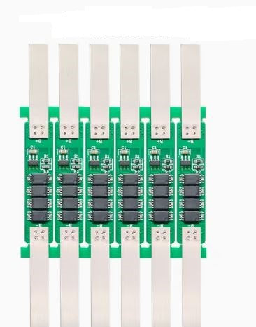 1Pc 1S 5-6Amp BMS PCB Protection Board For 3.7V 18650 Li-Ion Lithium Battery Cells  (10006582) - Electromann SA