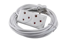 220v 10Amp 2.5m Extension Cord With Two-Way Multi-Plug - Versatile and Convenient Power Solution - Electromann SA