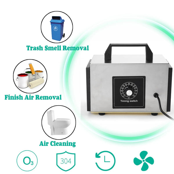 Multi-functional Active Ozone Generator, Disinfection Machine for Home Use - 2000mg/h