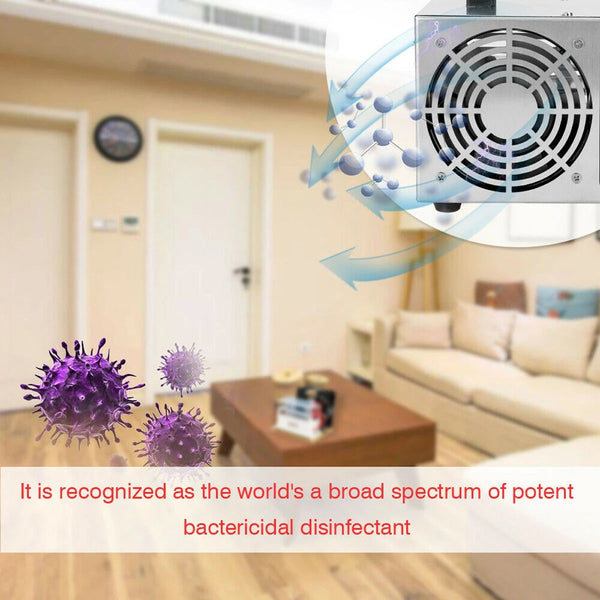 Multi-functional Active Ozone Generator, Disinfection Machine for Home Use - 2000mg/h