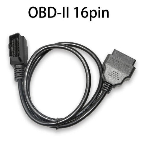 Obd2 16pin manlike na vroulike verlengkabel - 100 cm