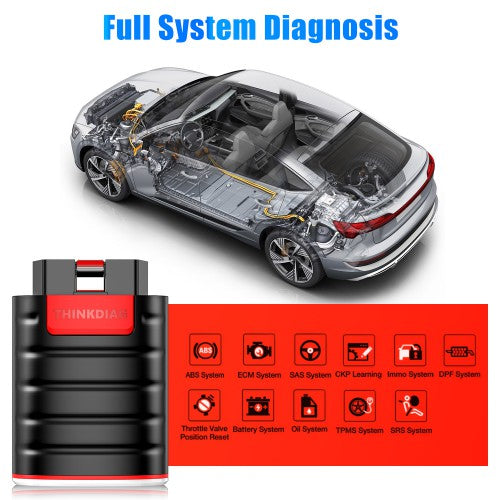 THINKCAR Thinkdiag Full System Diagnostic Tool **1 Year Free Update Online**