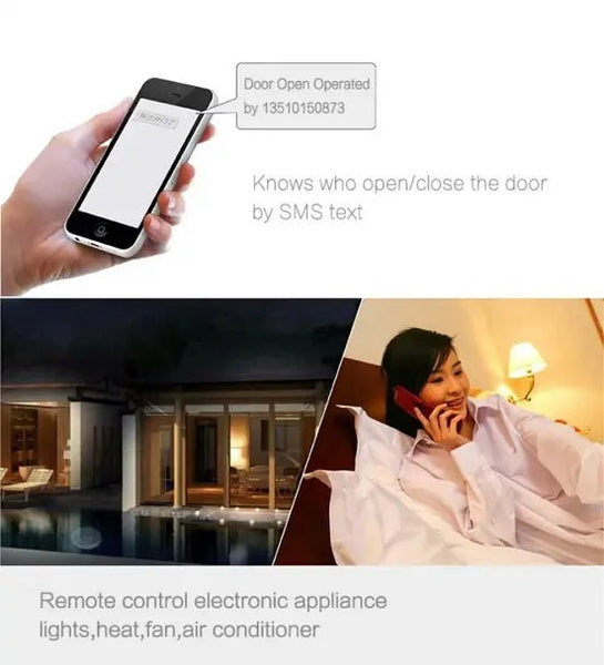 200 Users Home GSM Module Remote Control Access Controller