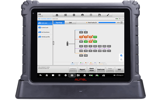 Autel MaxiSYS Ultra | OEM-level Diagnostic Scanner‎ with J2534, Oscilloscope, Waveform Generator