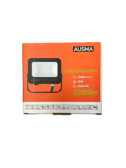 Ausma 20Watt 220v AC Outdoor LED Flood Light (10008209) - Electromann SA