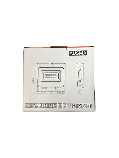 Ausma 20Watt 220v AC Outdoor LED Flood Light (10008209) - Electromann SA