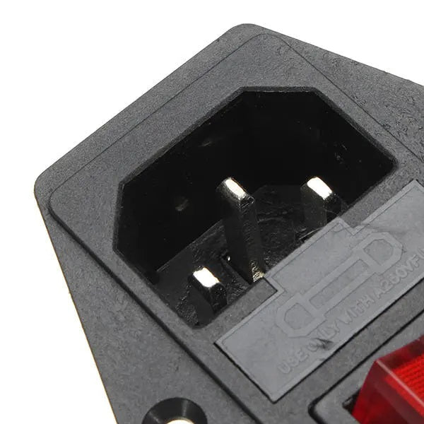 IEC 320 C13 C14 AC Inlet Power Plug Socket 250V 6A