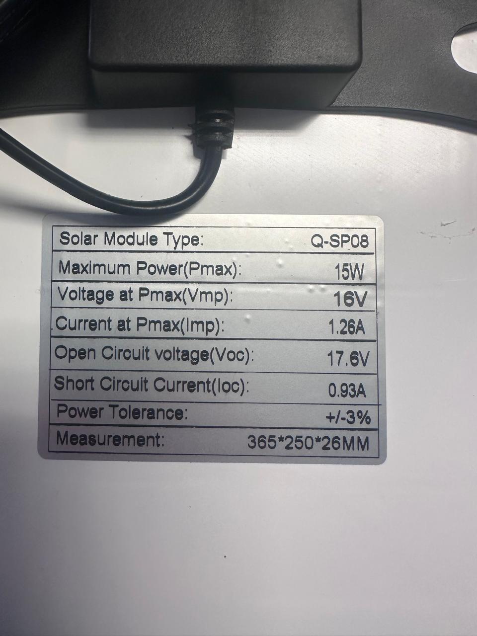 Andowl 15W Multifunctional Solar Panel (10007831) - Electromann SA