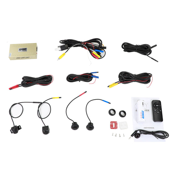 4-Channel Vehicle Camera DVR Kit