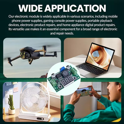 LM2596 DC-DC Voltage Regulator Adjustable Step Down Power Supply - Electromann SA