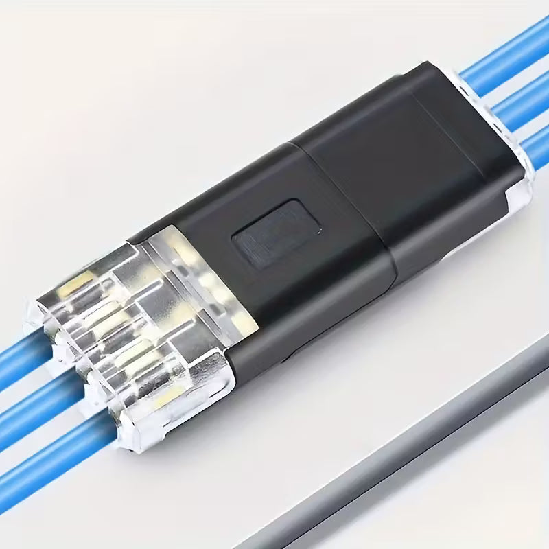 25pcs Universal Quick-Connect Terminals with 3 Pins (10000253) - Electromann SA