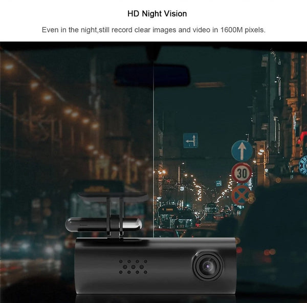 FHD 2K Wifi Android/iOS Mobile App Dash Camera DVR - Capture and Control Your Driving Moments in Full HD 2K Resolution