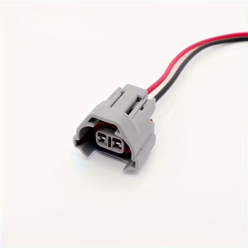 2 Pin Waterproof Fuel Injector Connector Plug and Wire Harness Pigtail for Subaru and Mazda (10007205) - Electromann SA