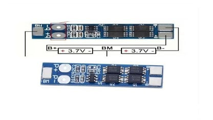 1pc 2S 7.4V 8.4V 8A Lithium Battery Protection Board BMS (10003496)