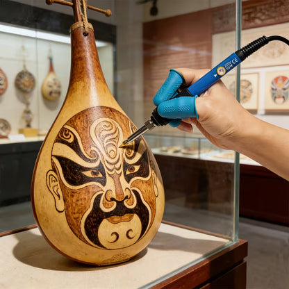 45Pcs 60W Adjustable Temperature Electric Soldering Pyrography Iron Set (10000458) - Electromann SA