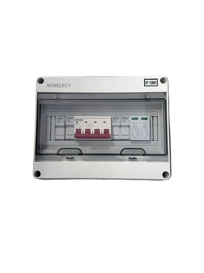 Solar photovoltaic PV DC Combiner Box Surge Lightning Protection 2 input 1 out DC 600V (10008167) - Electromann SA