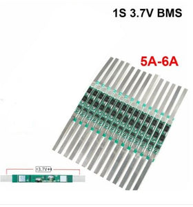 1S 5-6Amp BMS PCB Protection Board For 3.7V 18650 Li-Ion Lithium Battery Cells