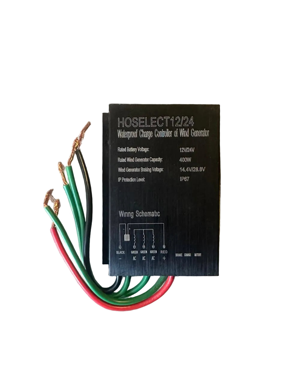 12V/24V 400w PWM Wind Generator Controller Low Wind Speed Boost (10009029)