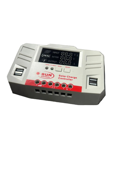 30Amp 12/24V + 5v 1Amp USB Out Solar Charge Controller PWM - Electromann SA