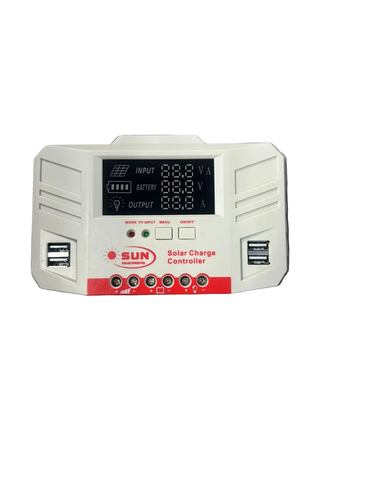 30Amp 12/24V + 5v 1Amp USB Out Solar Charge Controller PWM - Electromann SA