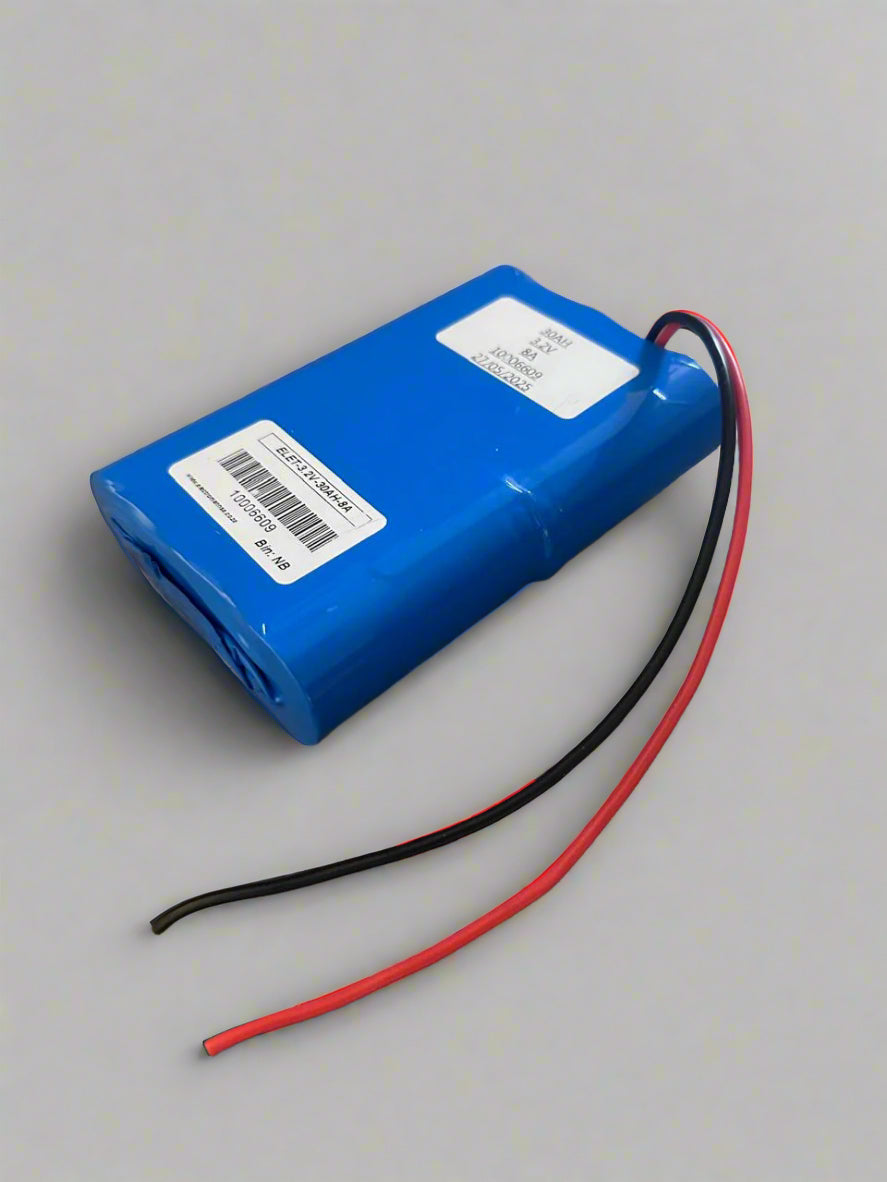 Custom Built 30ah 3.2V 25Amp LiFePo4 Battery - Electromann SA
